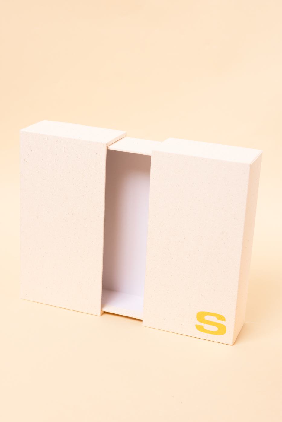 White rigid gift box